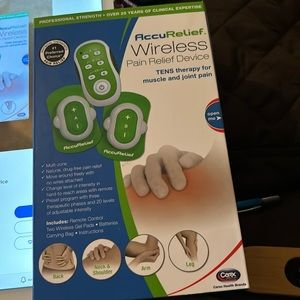 Carex AccuRelief wireless pain relief device,all accessories, 3 for sale @$40 ea